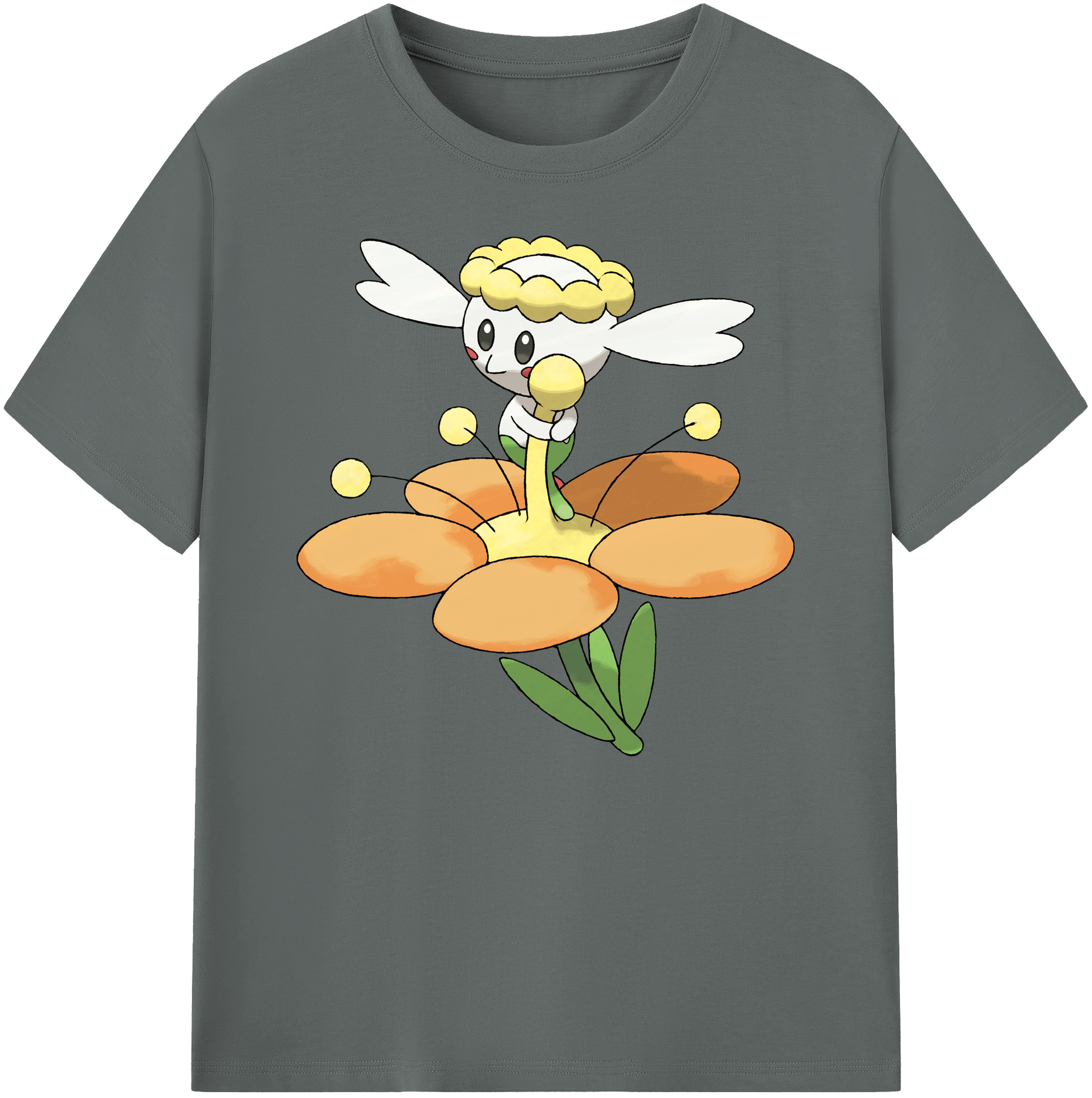 （画像用） ポケットモンスター Pokémon 綿100％ メンズ半袖Tシャツ｜肌触りやわらか＆通気性
